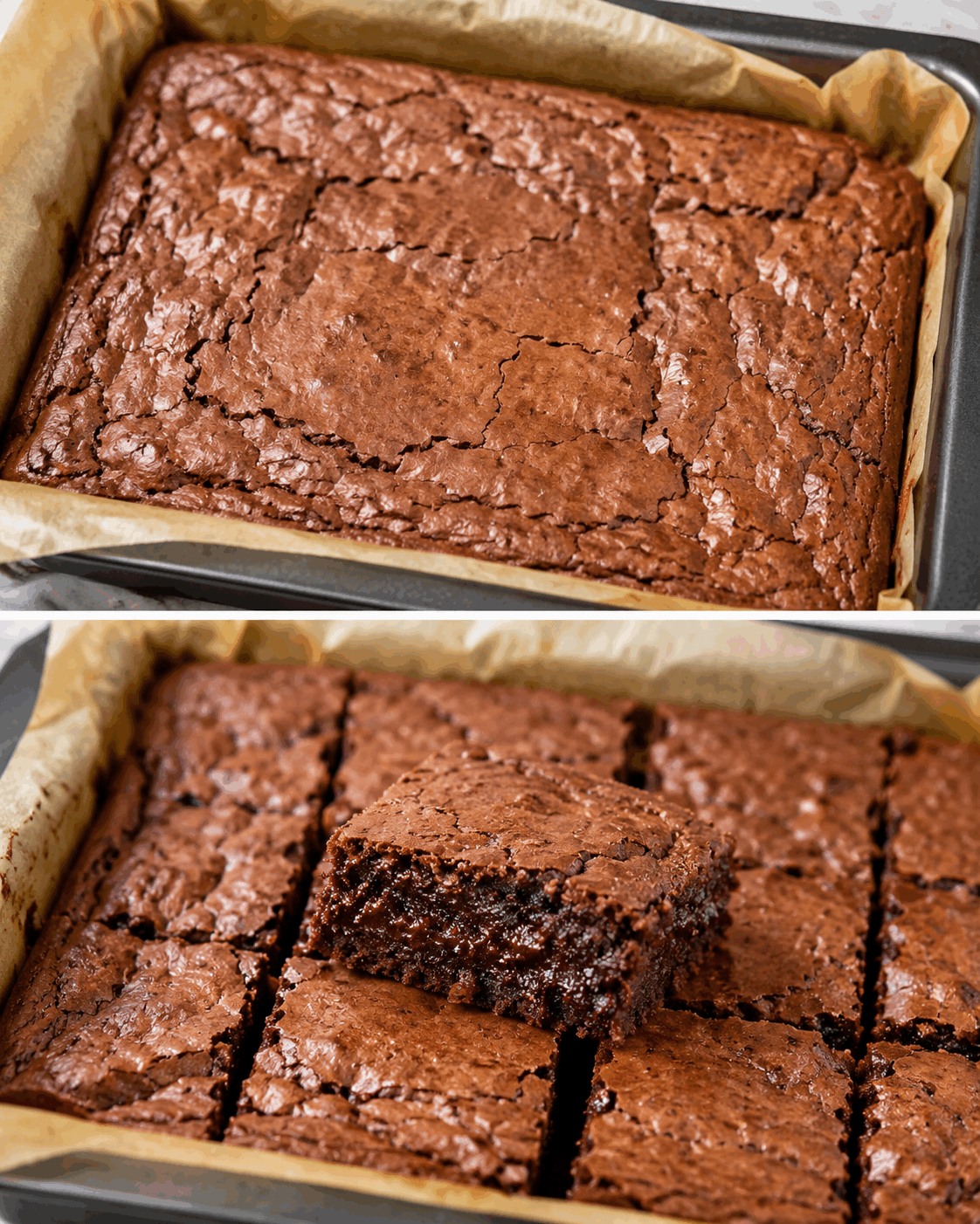 Nejvláčnější čokoládové brownies s dokonale vláčným středem. Recept, který zvládne opravdu každý