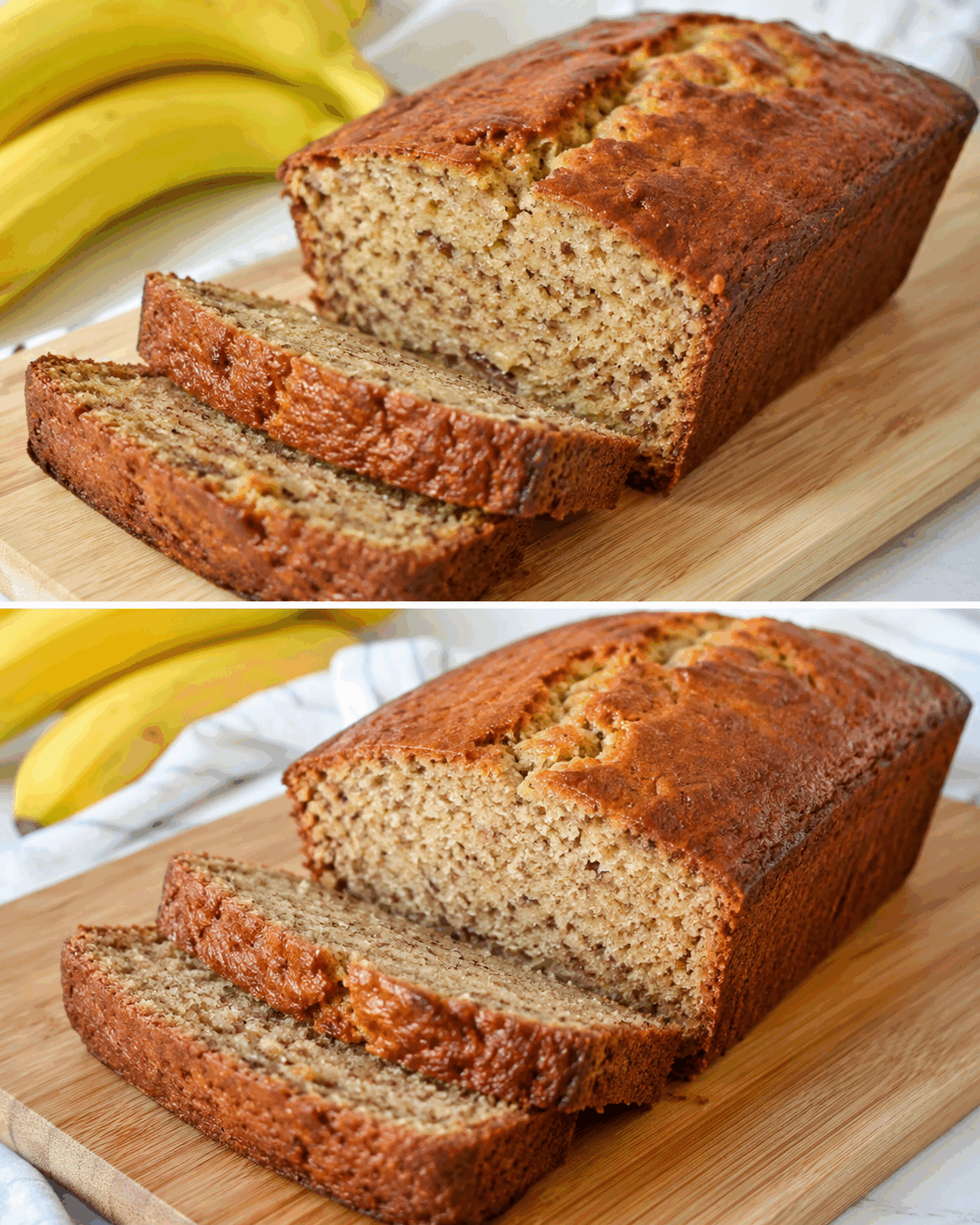 Neuvěřitelně vláčný banánový chlebíček, který se vždy povede. Nejlepší recept na rychlý domácí moučník